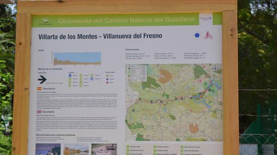 La Ciclosenda del Camino Natural del Guadiana finaliza en Villanueva del Fresno