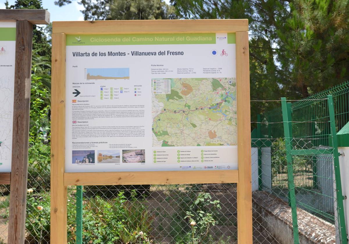 La Ciclosenda del Camino Natural del Guadiana finaliza en Villanueva del Fresno