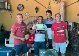 Manuel Sánchez y Alejandro López se alzaron ganadores del maratón de pesca