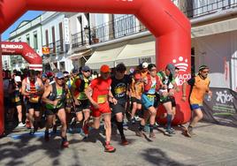 Salida de corredores del VII Trail.
