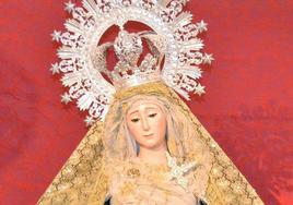 Virgen de la Soledad de Villanueva del Fresno.