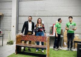 Los representantes del CEIP asistieron a la entrega del premio.