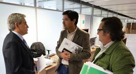 Momento de la reunión mantenida.