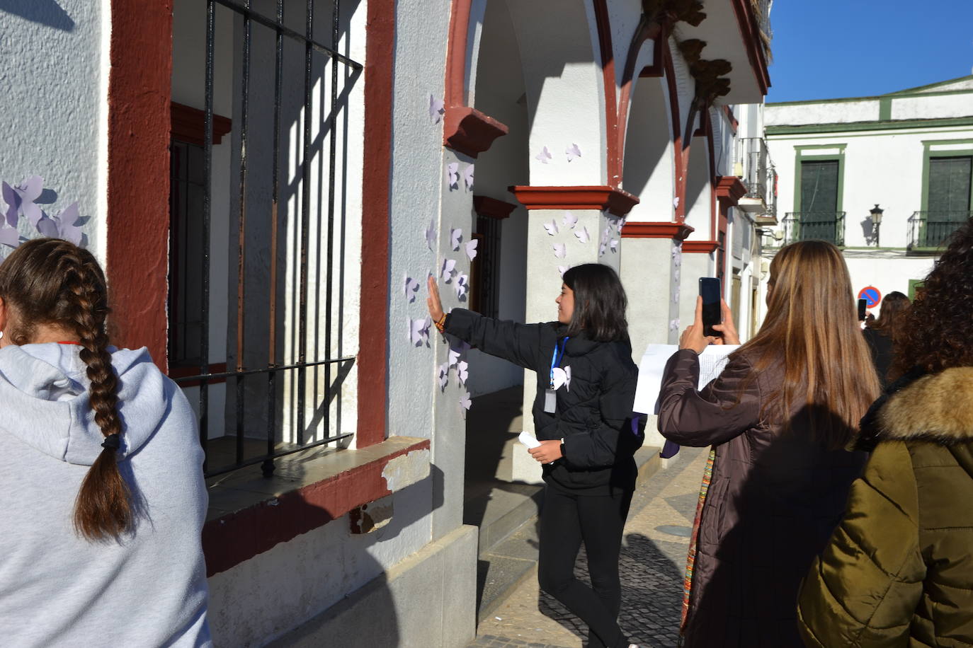 La localidad se implica en los actos de repulsa de la Violencia de Género