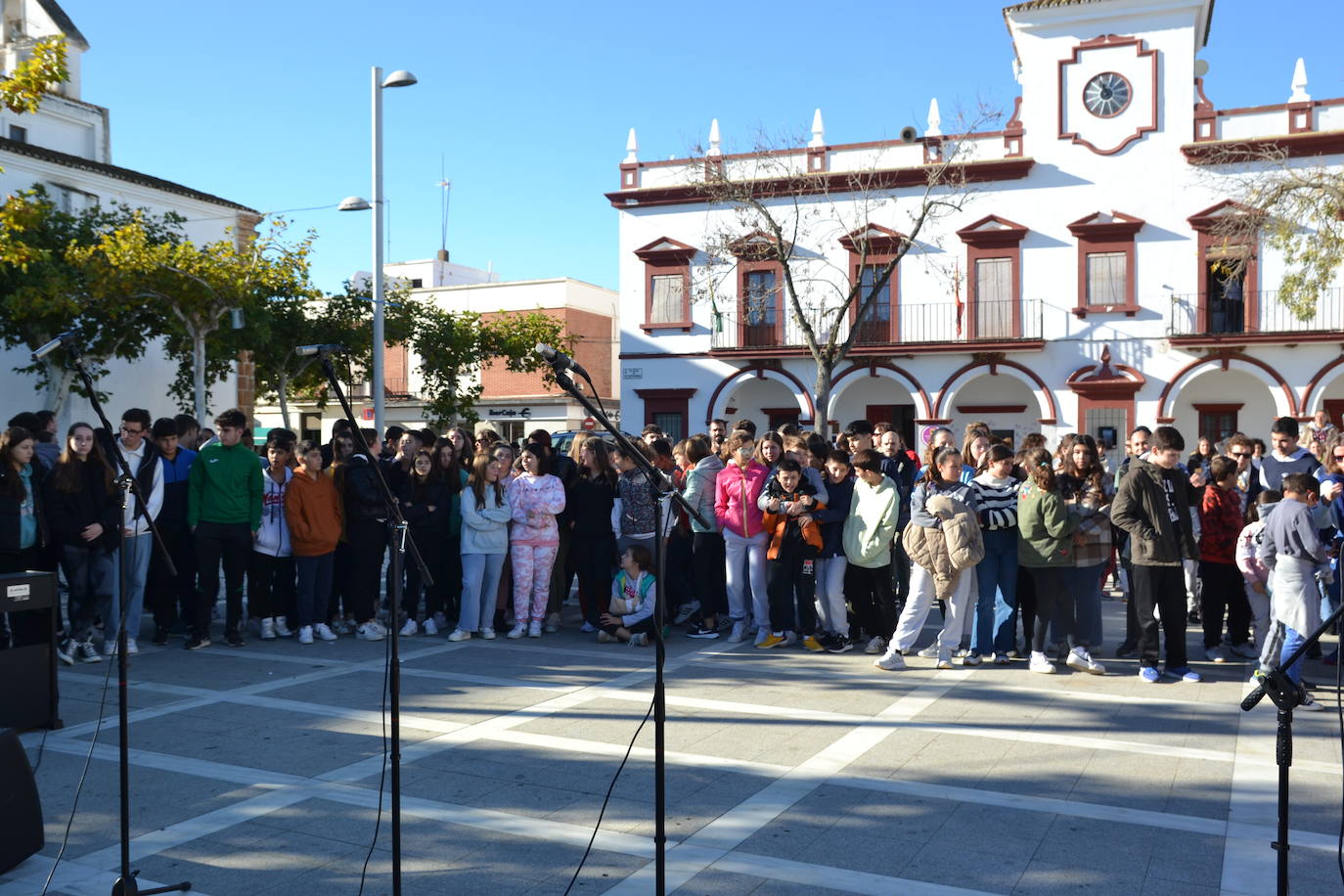 La localidad se implica en los actos de repulsa de la Violencia de Género