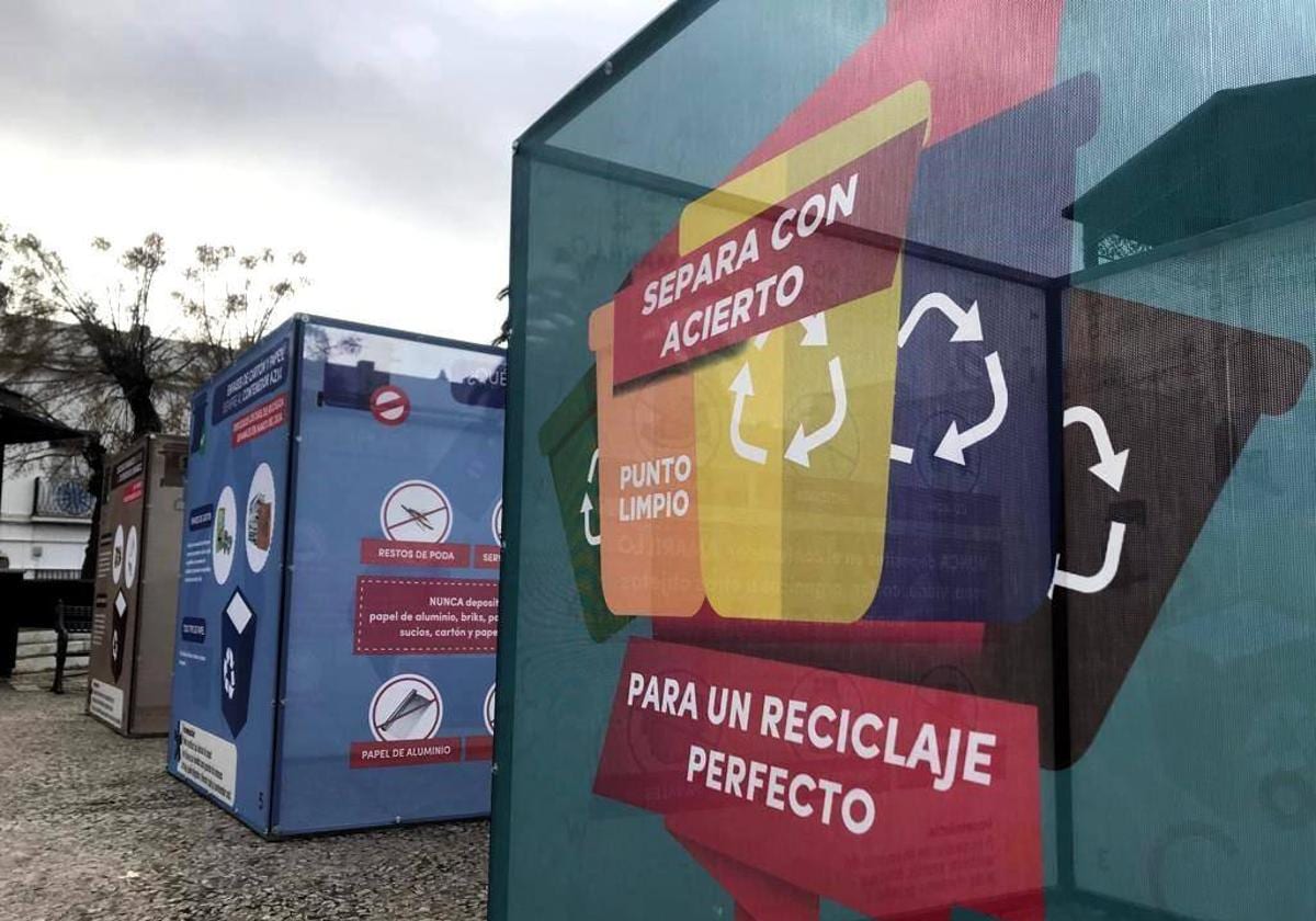 Paneles de la campaña de Promedio sobre el reciclaje.