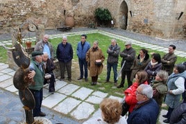 Inauguración de la pieza en el Meegs.