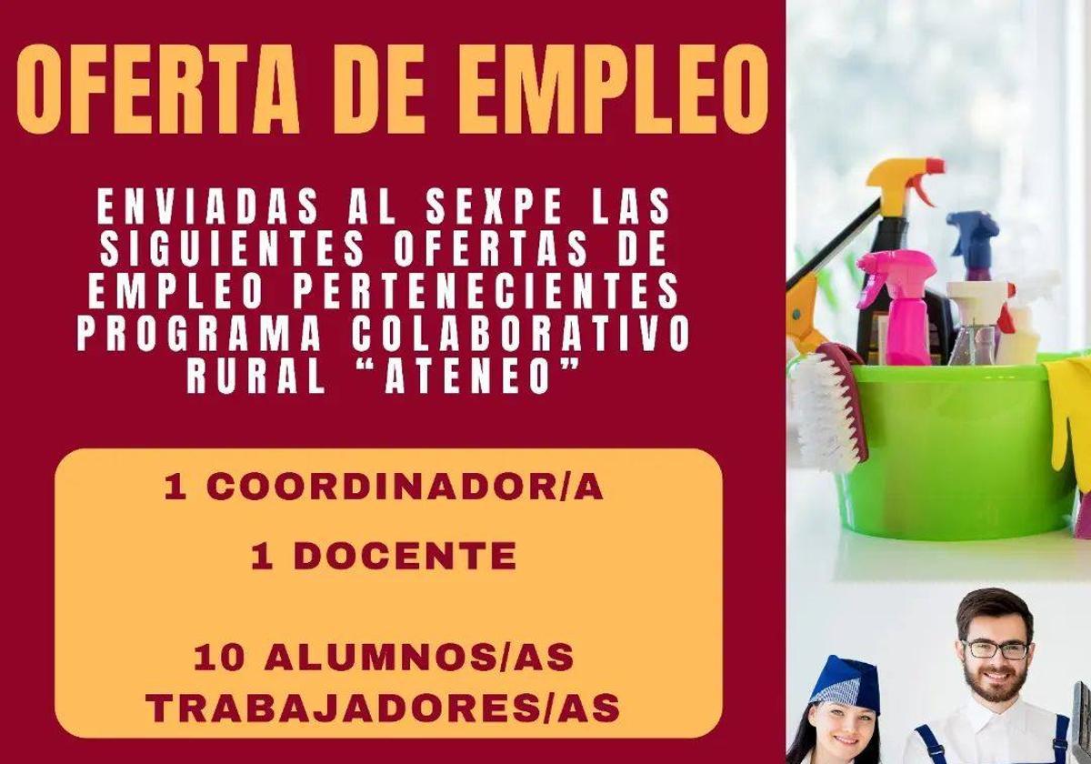 El Ayuntamiento solicita al Sexpe 12 puestos para el Programa Colaborativo de Limpieza