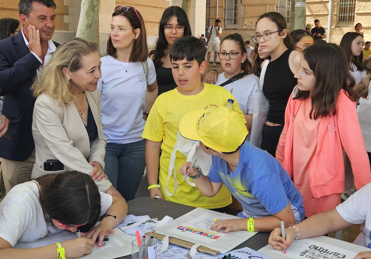 Alumnos del IESO San Ginés participaron en el encuentro 'Educavita' en Villafranca de los Barros