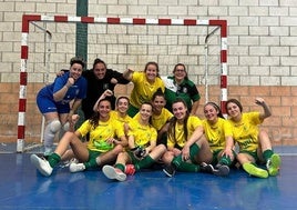 Jugadoras del ADC Villanueva femenino.