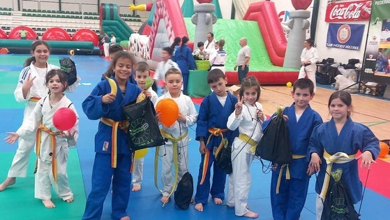 Los más pequeños de la Escuela de Judo participaron en la Gala Judes 2024
