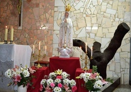 Imagen de archivo de la Virgen en su Ermita.