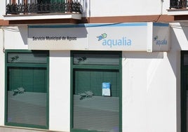 Oficina local de Aqualia.