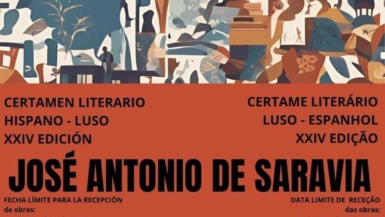 Se abre el plazo de presentación de obras del XXIV Certamen literario 'José Antonio de Saravia'