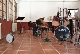 Aula de la Escuela de la Banda de Música.