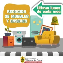 El Ayuntamiento retoma el servicio de recogida de muebles y enseres a domicilio