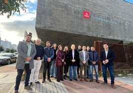 Regidores asistentes a la reunión sobre el Plan.