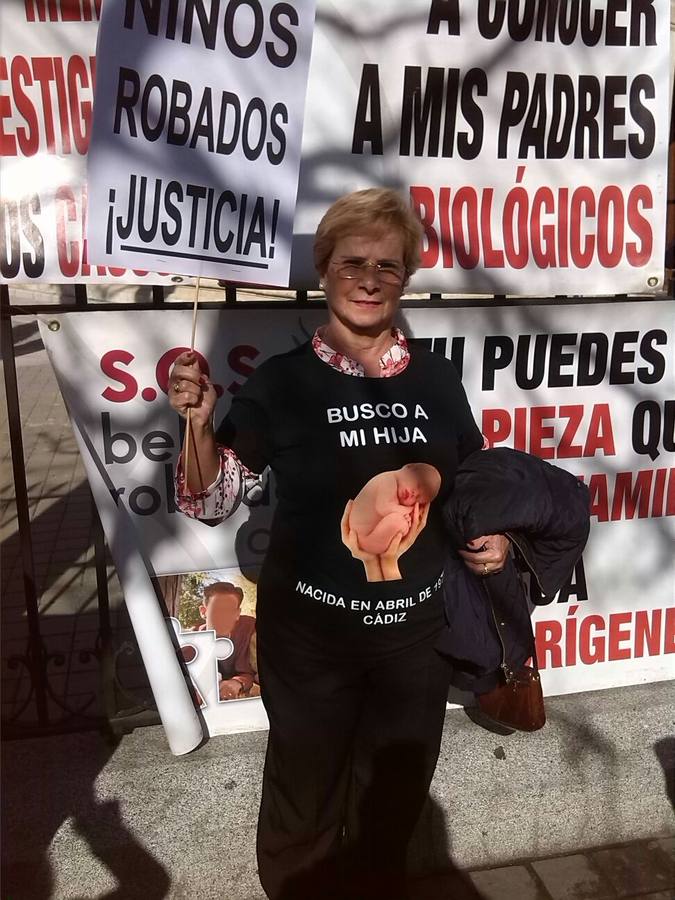 María del Carmen Cortina Mendoza busca a su bebé "robado" en 1972