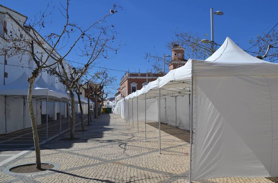 Stands Jornadas Transfronterizas del Gurumelo. 