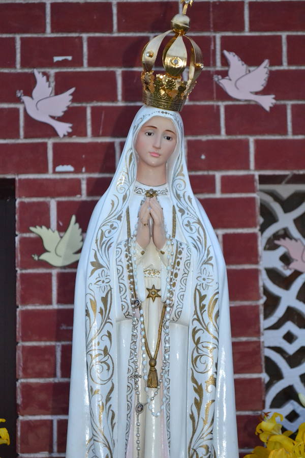 Talla de la Virgen de Fátima 