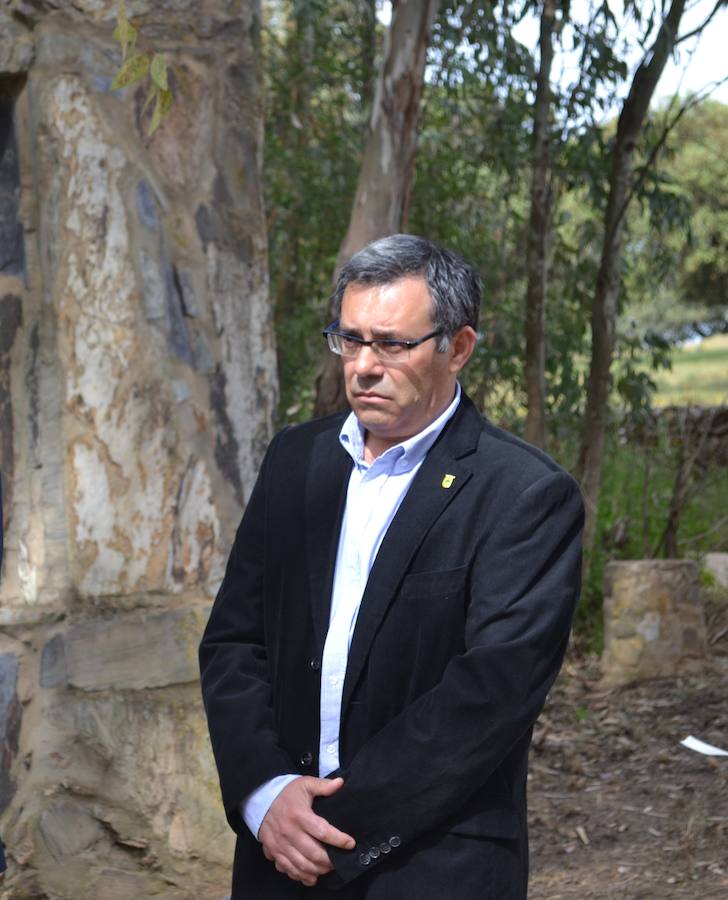 Manuel Hurtado en un homenaje a Humberto Delgado. ALMUDENA PARRA