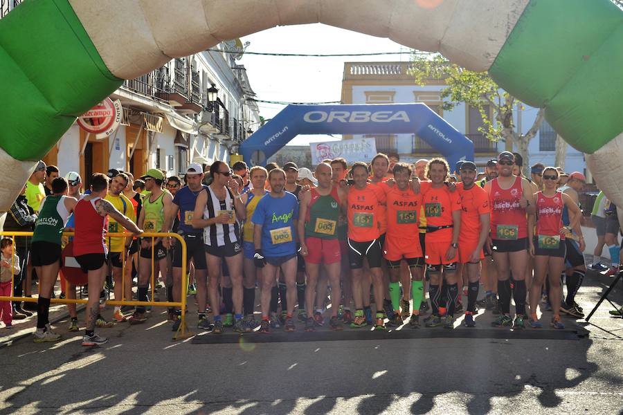 Línea de salida del I Trail Solidario. A.P