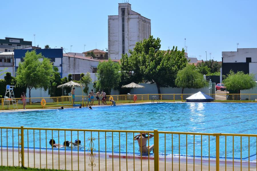 Instalaciones de la piscina municipal. A.P