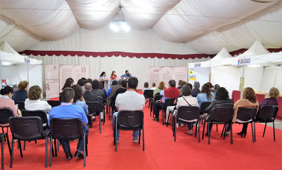 Momento de una presentación literaria, imagen de archivo. A.P