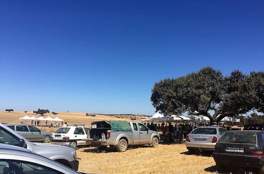 Tirada al plato en la cancha Los Campos, imagen de archivo. CEDIDA