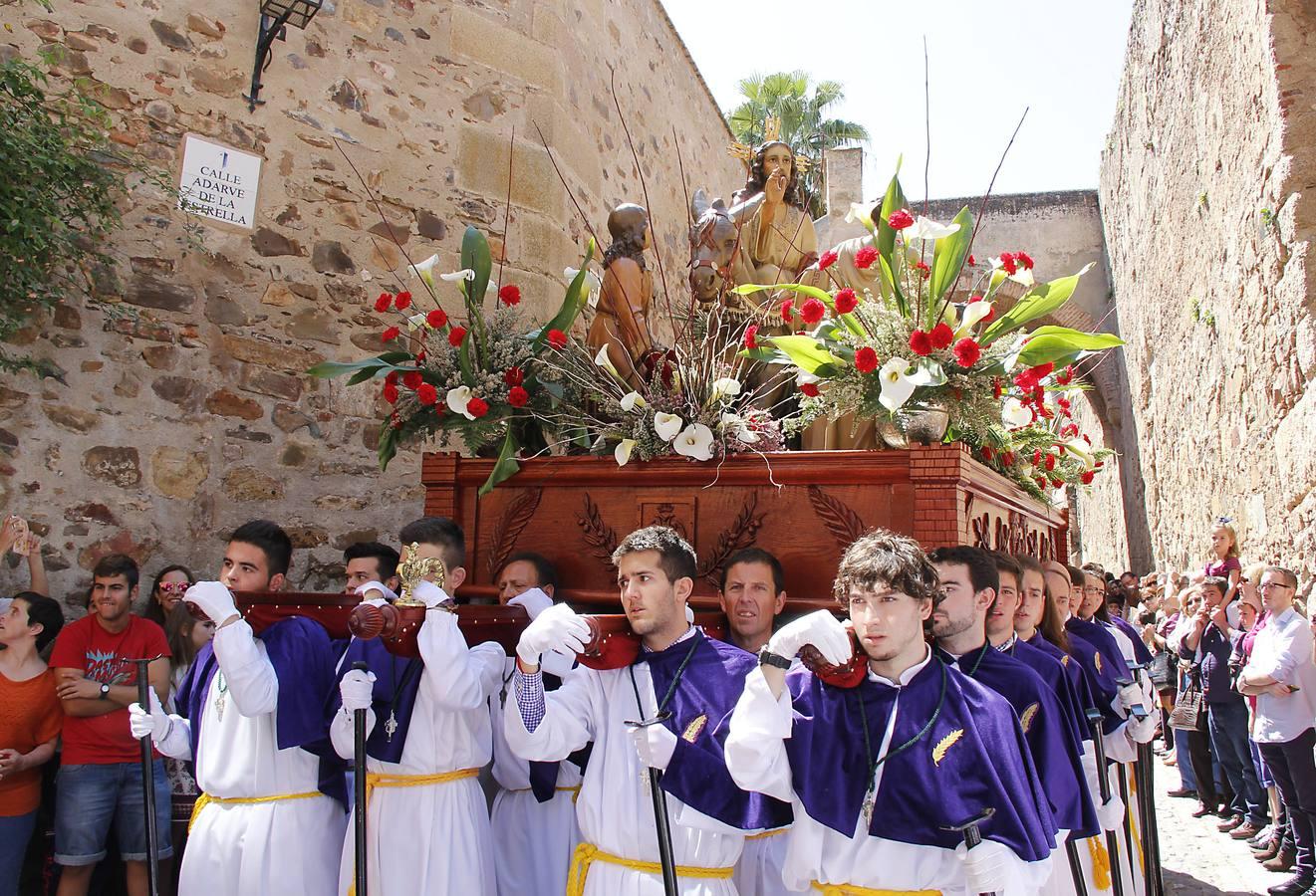 Un Domingo de Ramos con gran afluencia de público