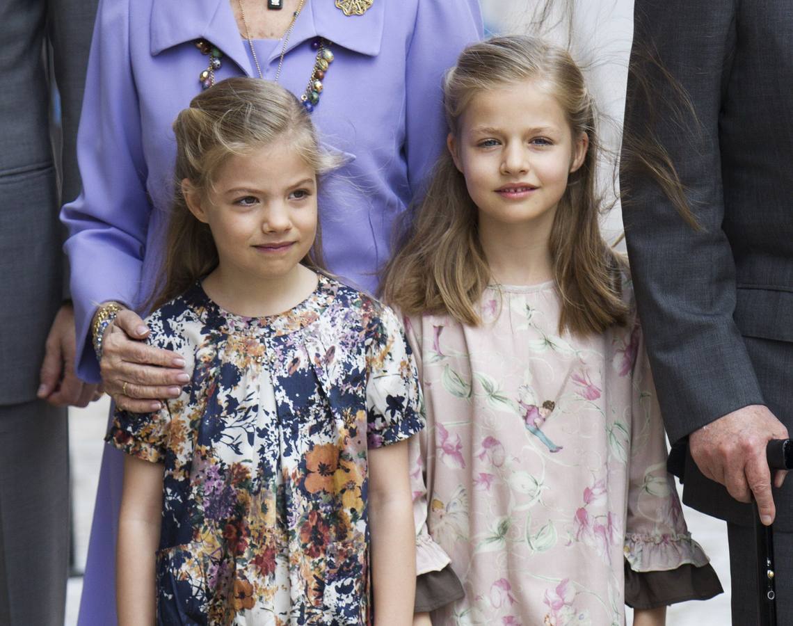 Los Reyes y los Príncipes acuden a la Misa del Domingo de Pascua