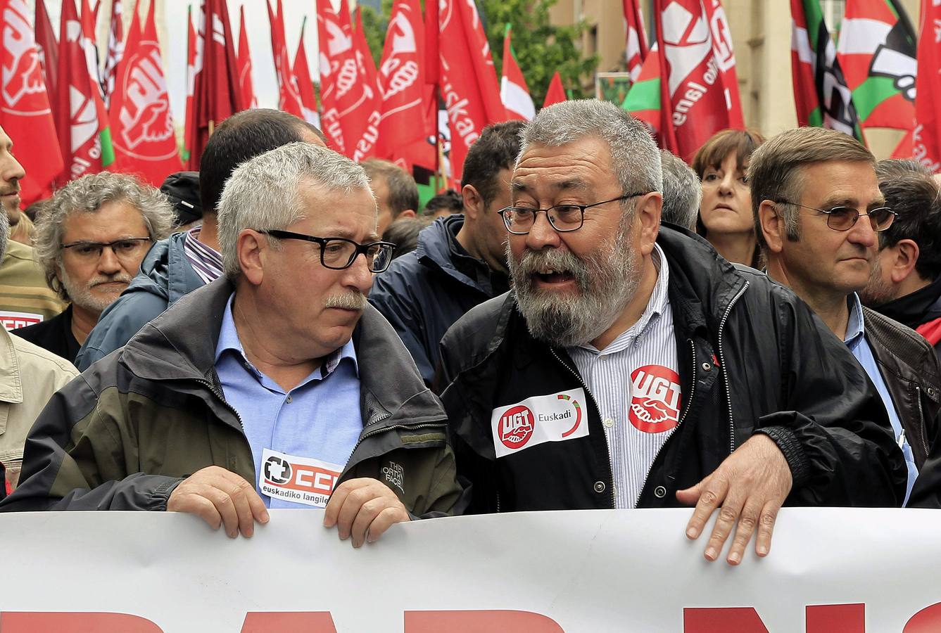 La marcha del Primero de Mayo, en imágenes