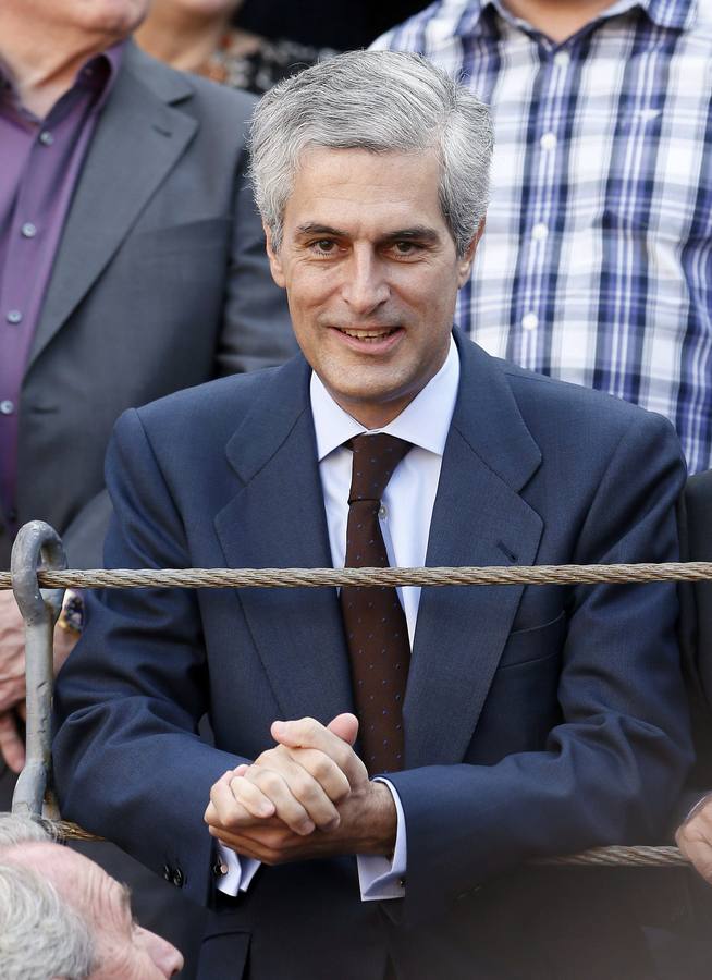 El abogado Adolfo Suárez Illana en la Monumental de Las Ventas