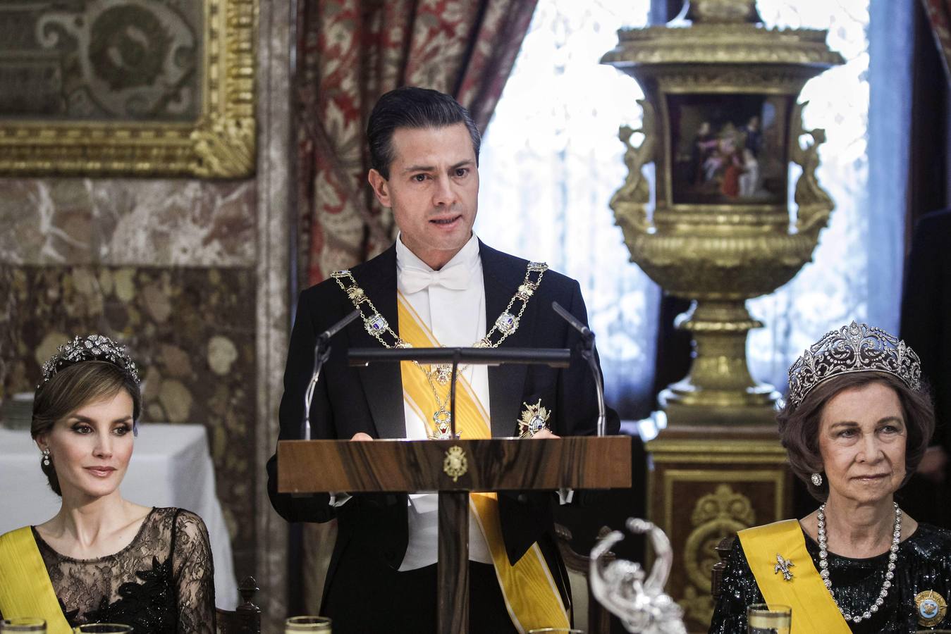 Peña Nieto, la última visita de Estado de Don Juan Carlos