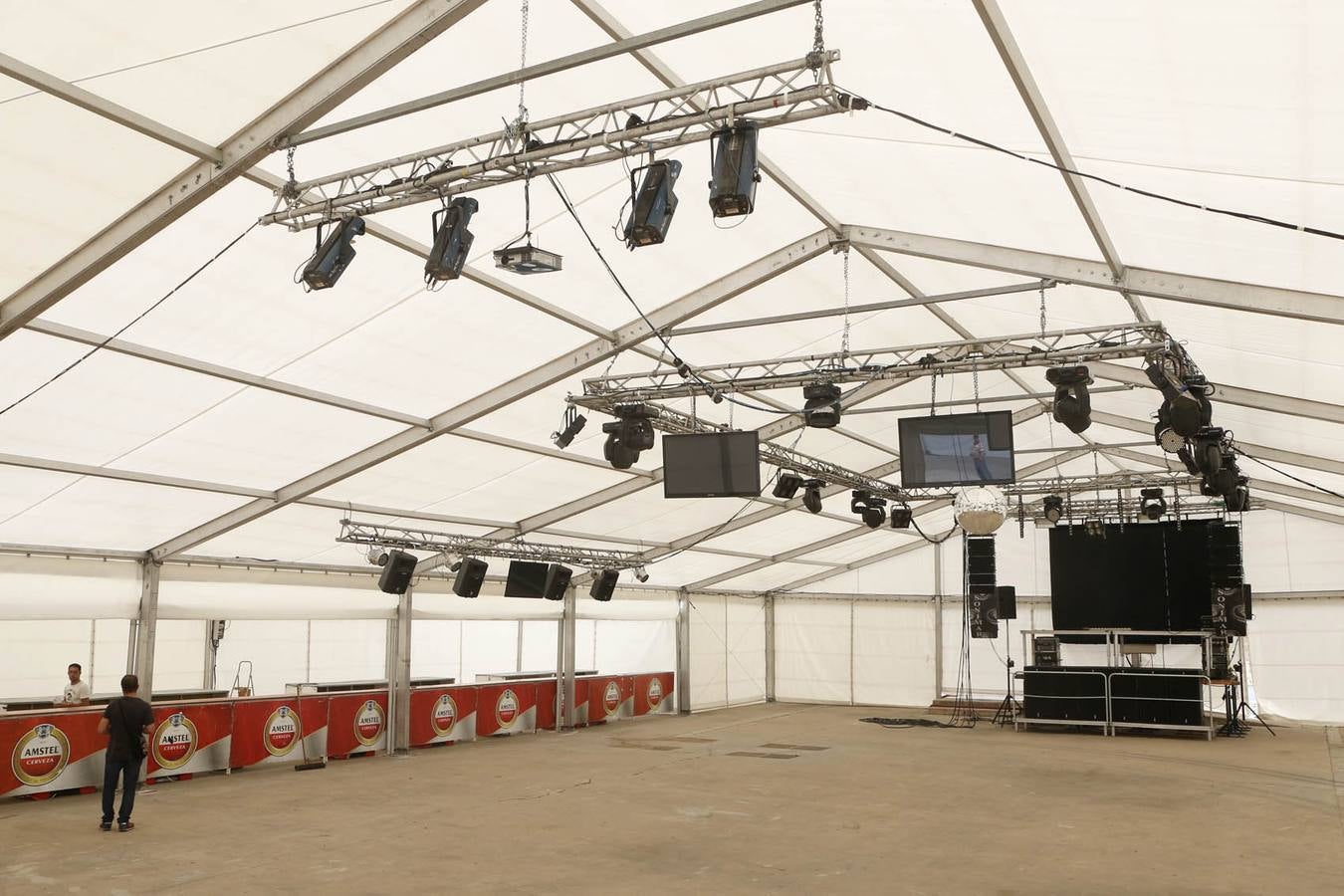 Todo listo para que comience la feria de Plasencia