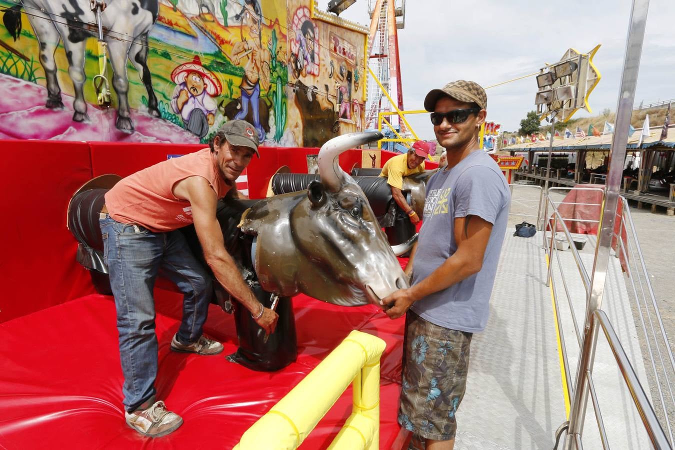 Todo listo para que comience la feria de Plasencia