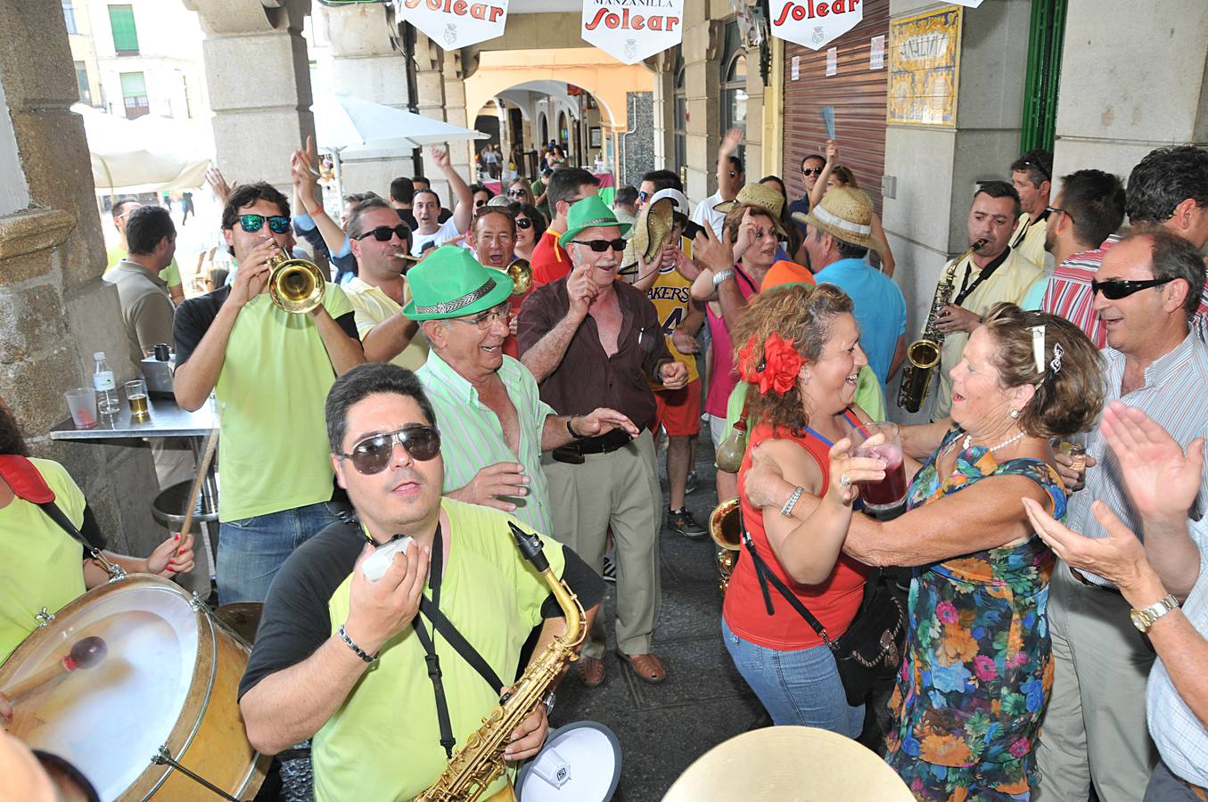 Ambiente del viernes en la Feria de Plasencia