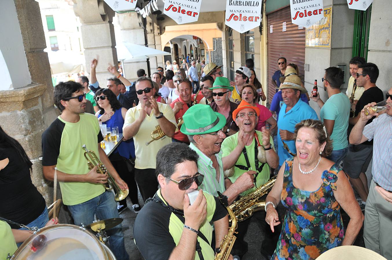 Ambiente del viernes en la Feria de Plasencia