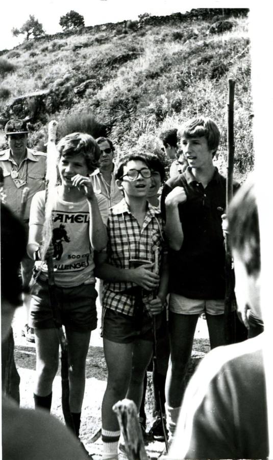 En Julio de 1980, el Principe elipe pasa unos días de vacaciones en Aldeanueva de la Vera, en la provincia de Cáceres.