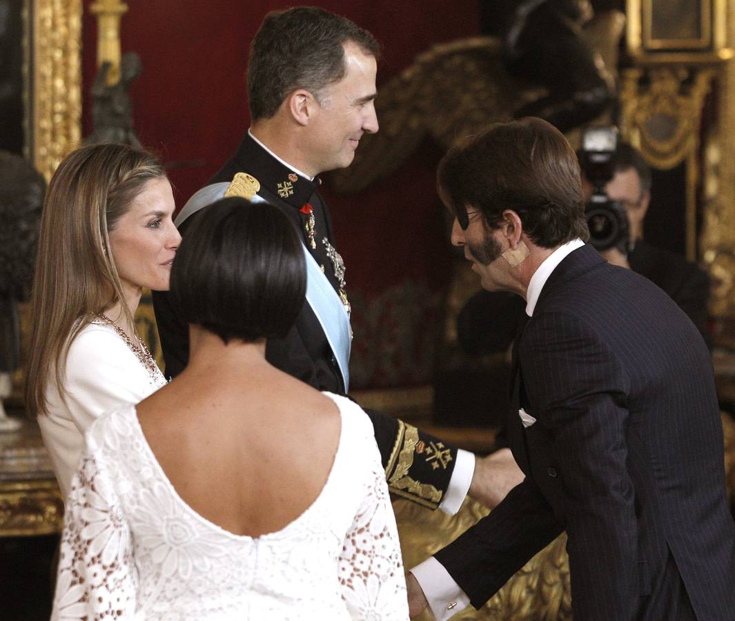 Recepción en el Palacio Real