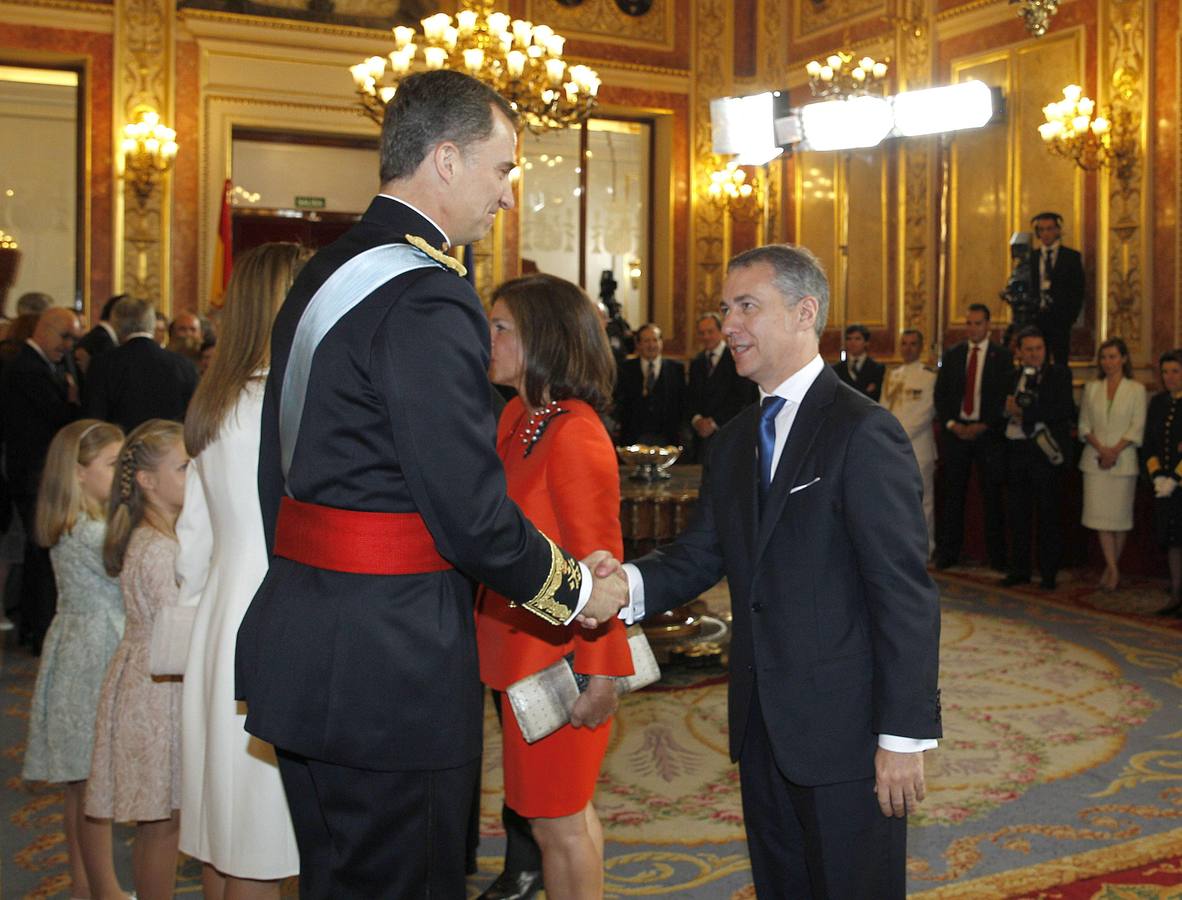 Recepción en el Palacio Real