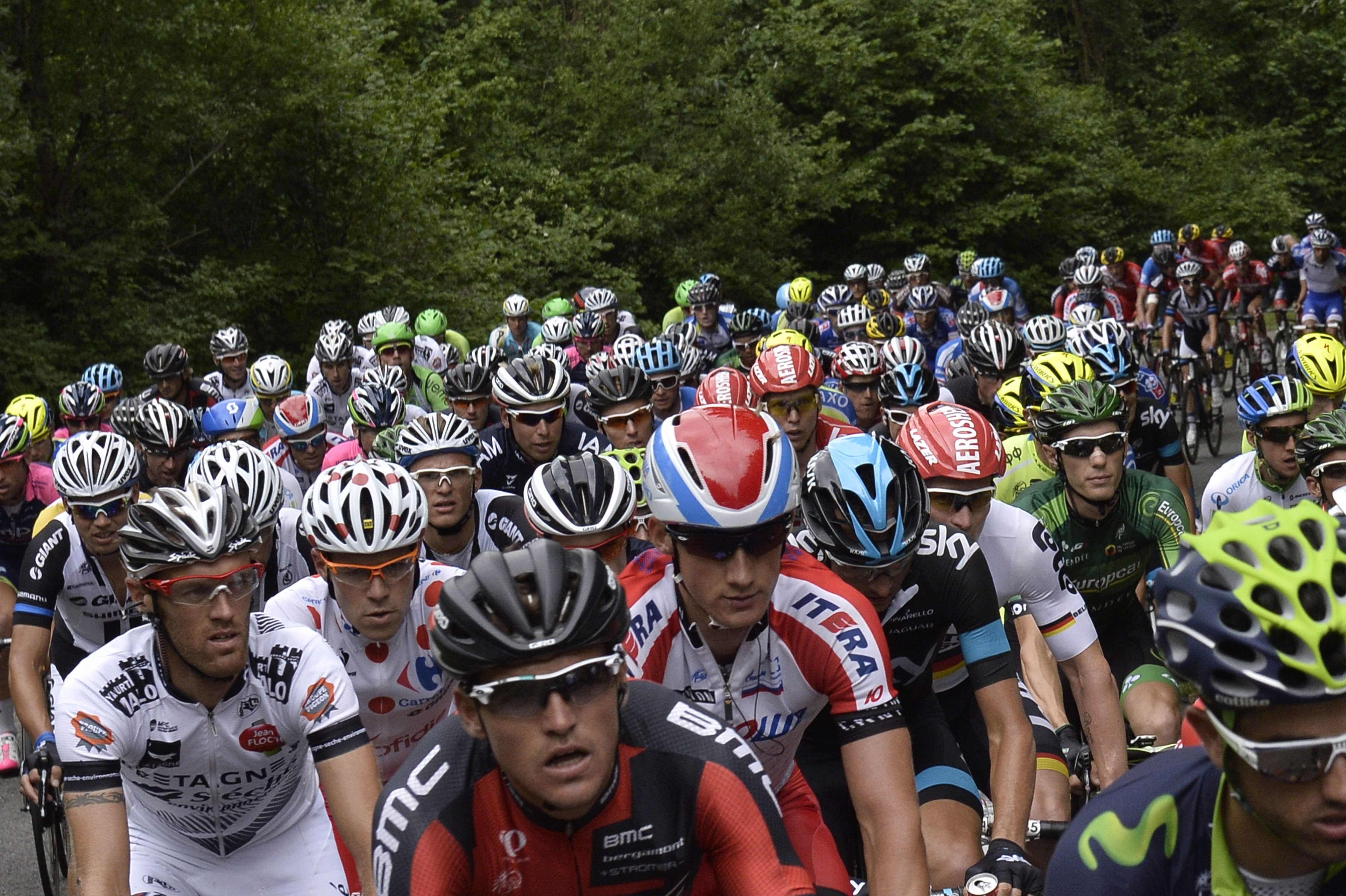 Victoria de Trentin delante de Sagan en la 7ª etapa del Tour de Francia