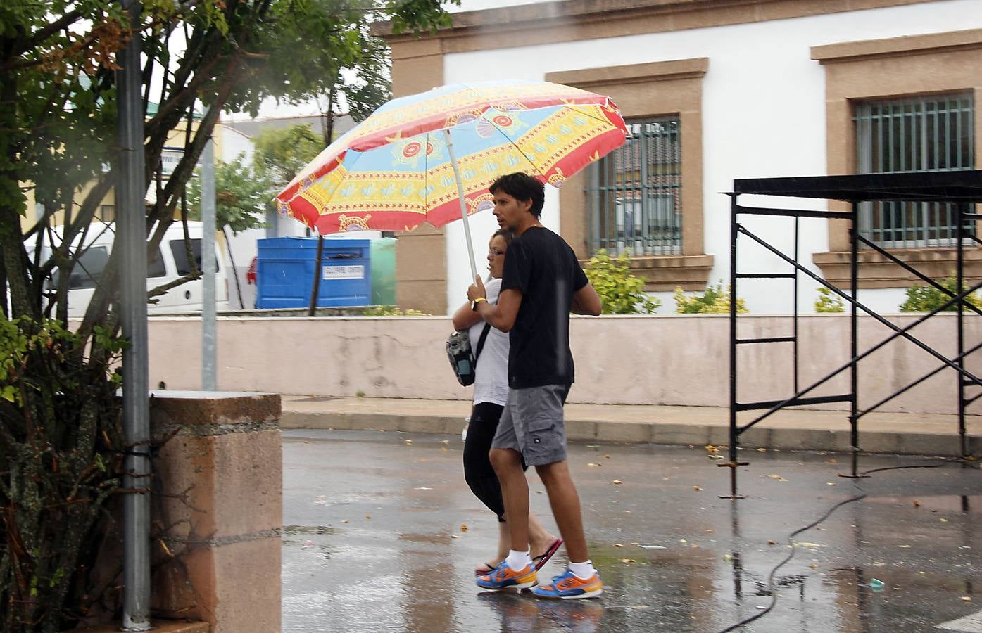 Fiesta de Santa Lucía pasada por agua