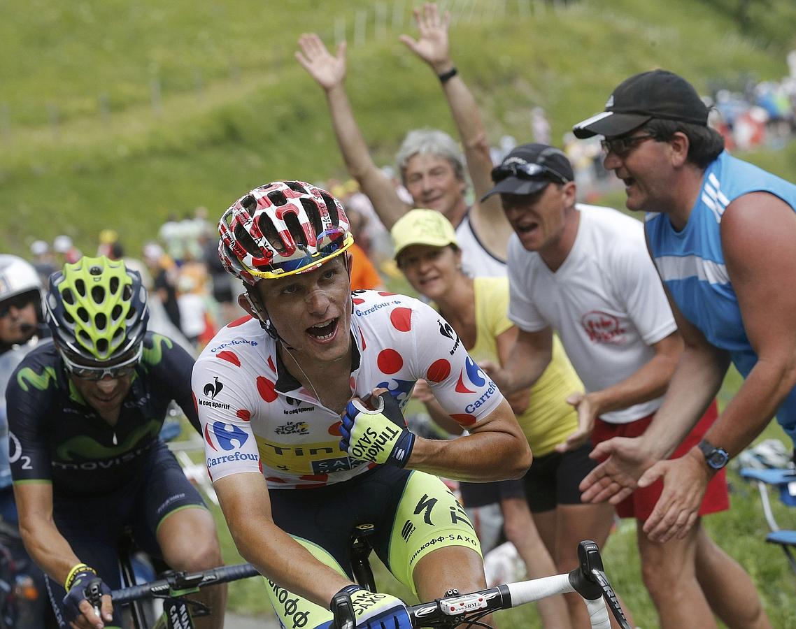 Rafal Majka, durante la etapa