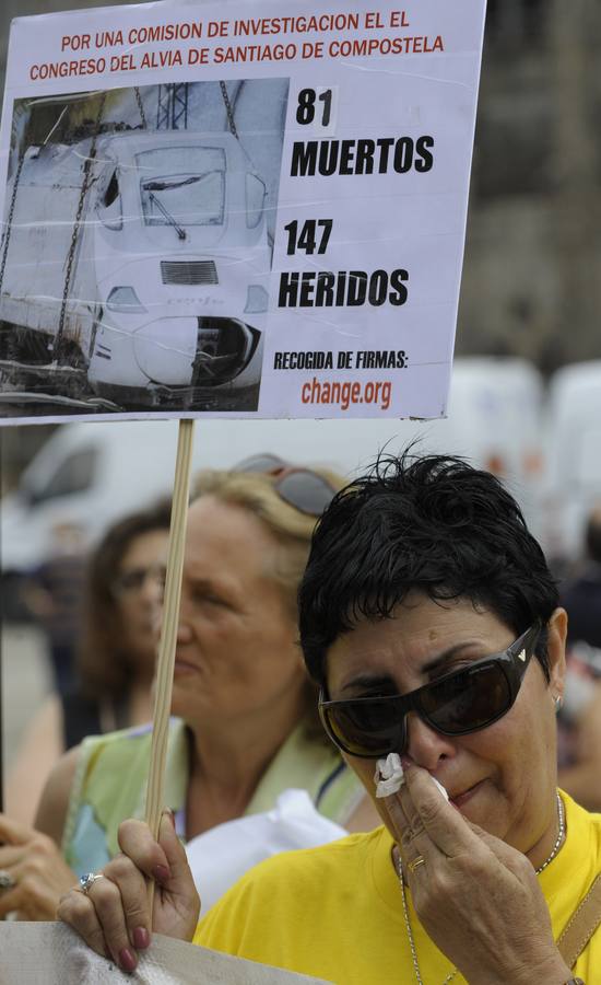Las víctimas del Alvia se unen en el dolor