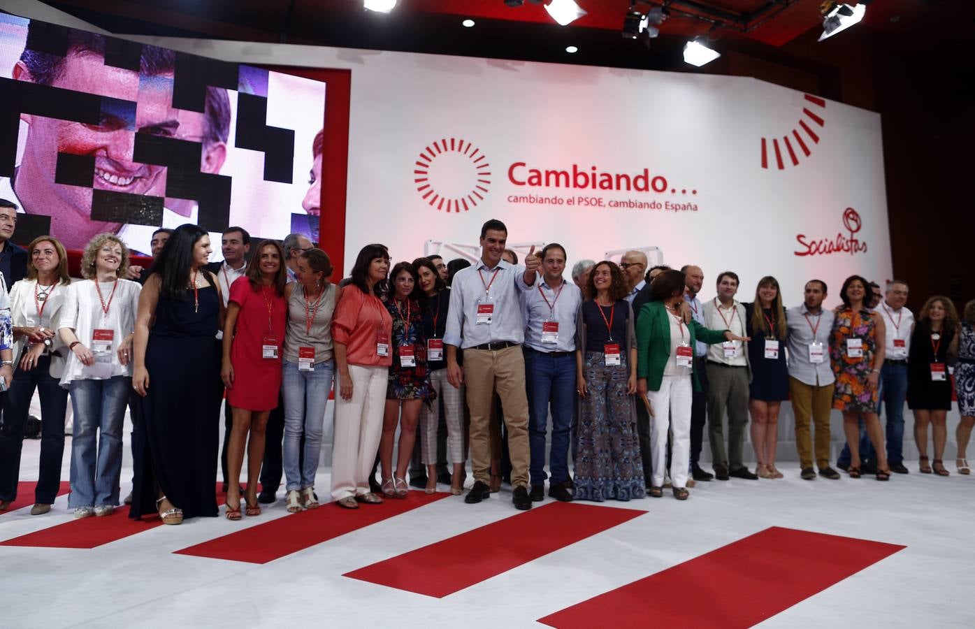 El PSOE cierra su Congreso con nueva Ejecutiva y nuevo líder