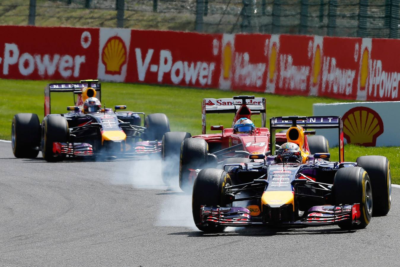 Ricciardo (Red Bull) gana el Gran Premio de Bélgica de Fórmula 1