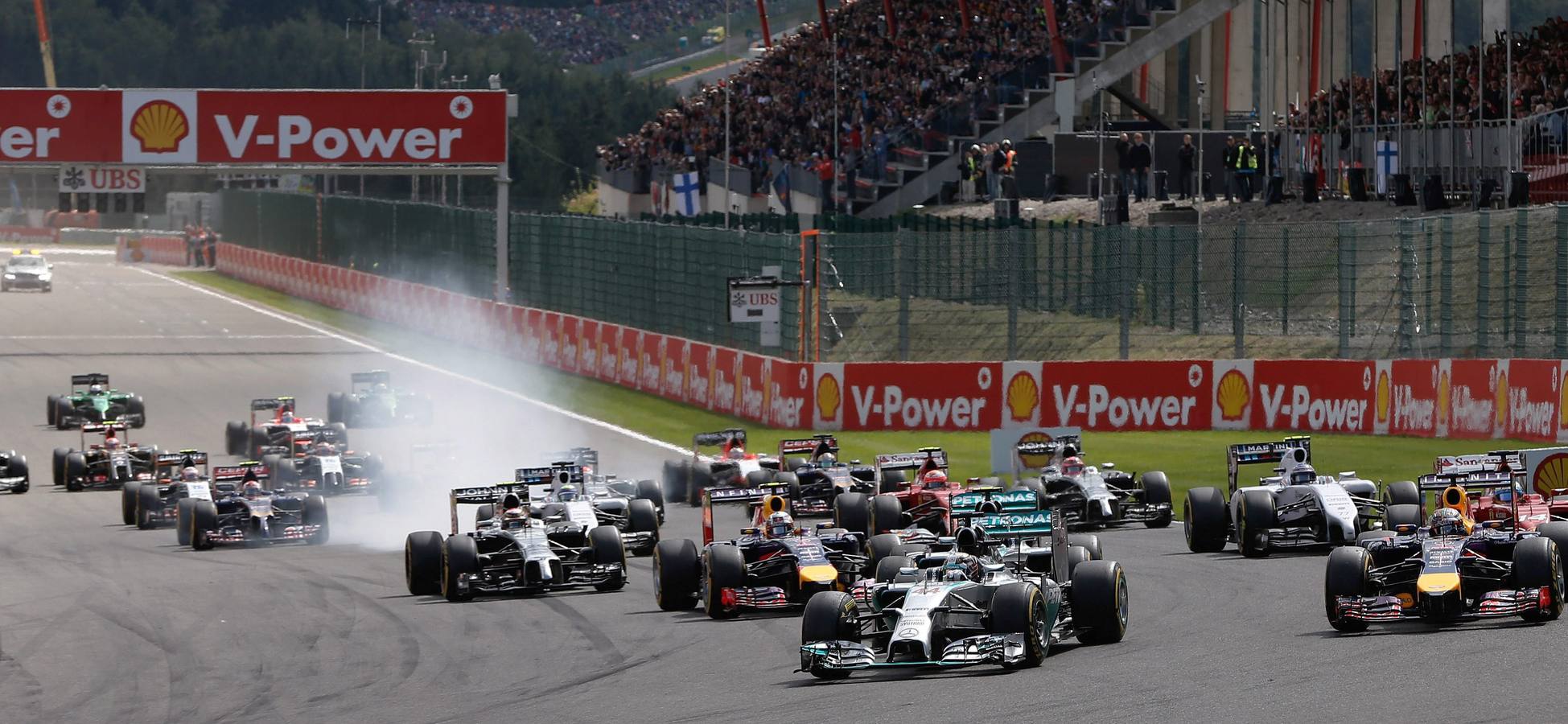 Ricciardo (Red Bull) gana el Gran Premio de Bélgica de Fórmula 1