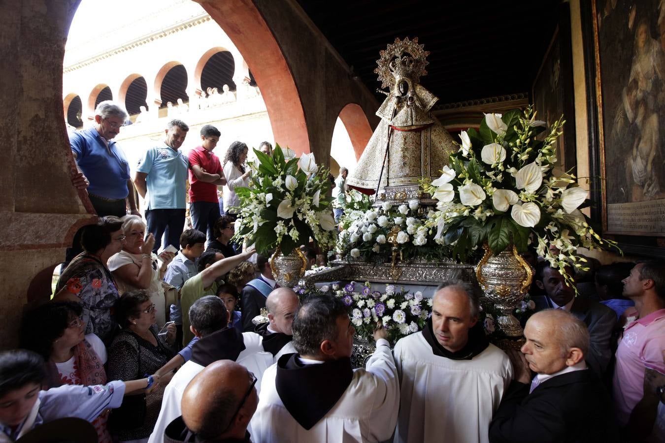 Lunes 8 de septiembre: celebración de los actos del Día de Extremadura en el Monasterio de Guadalupe. Foto: Lorenzo Cordero