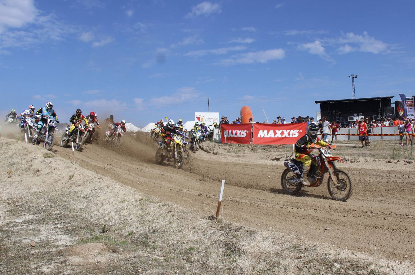 Campeonato de España de Motocross, en Las Arenas